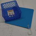 1 pcs Square Silicone Desk Top Fly Tying Bead Mat Beads Holder Fly Tying Material 17CM X 17CM