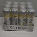 CORE Hydration+ Immunity, Lemon Extract Nutrient Enhanced Water with Vitamin C and Zinc, 23.9 Fl Oz Bottle (Pack of 12) (Exp Date: Jan 04 2026)