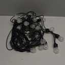 Outdoor String Lights Extension Cord with 24 LEDs Bulbs