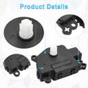 WMPHE 604-038 HVAC Blend Door Actuator Compatible with 2009-2010 Dodge Ram 1500, 2010 Dodge Ram 2500 3500, 2011-2012 Ram 1500 2500 3500 4500 5500
