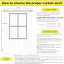 YZ HOME White Linen 100% Blackout Pinch Pleated Curtains 108 Inches Long 2 Pages for Living Room Back Tab Thermal Insulated Black Out Drapes Living Room High Ceiling Length 9 Ft