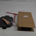 Fried Egg Pan, Egg Frying Pan with Lid Nonstick 4 Cups Pancake Pan Aluminium Alloy Cooker for Breakfast, Induction Compatible