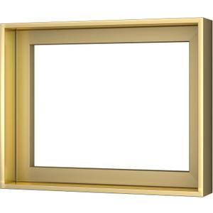 16x16 Champagne Gold Canvas Floater Frame for Stretched Art