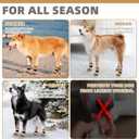 KOOLTAIL Dog Socks for Hot Pavement, Summer Dog shoes to Prevent Licking Paws for Hardwood Floor, Non Slip Double Sides Boots & Paw Protectors, Pet Grippy Booties for Small Medium Large Senior Dogs,SM (Brown+Beige)