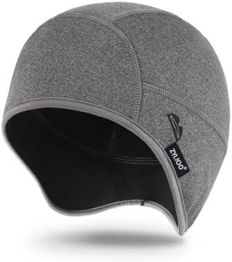 2 PCS Zylioo 2XL/XL/L/M/S Fleece Skull Cap,Thermal Ski Hats,Cycling Helmet Liner,Winter Athletic Beanie Hat for Men Women