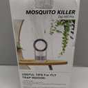 Fruit Fly Trap for Indoors, White Bug Zapper Indoor with Suction & Timer | Uv Light Lures Fruit Flies/Gnats, Timer 6/12hrs, Plug in Fly Trap with Suction, Kid & Pet Applicable, Low Noise, 10 refills
