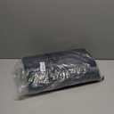 Little Unicorn 5'x7' Outdoor Family Picnic & Beach Blanket | Durable & Water-Resistant Fabric | Compact Fold & Easily Wipes Clean | Zipper Pocket (Navy Plaid)