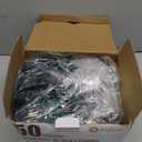 Vintage C9 LED Christmas Lights Outdoor, 100 Feet C9 String Lights with 50 Shatterproof C9 Bulbs, Waterproof Connectable Christmas Tree Lights for Outside Roofline Patio Xmas Decorations, Warm White