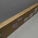 Wall Mounted Coat Rack with Shelf, 12 Flip-Down Hooks, Walnut