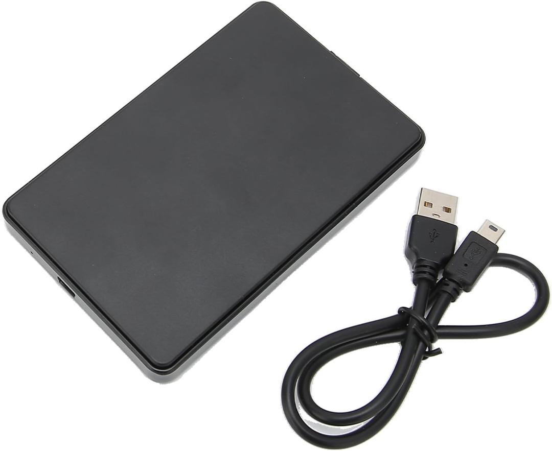 Tidyard 2.5in Portable External Hard Drive 500GB USB 3.0 High Speed Data Transfer for PC Windows Mac Plug and Play