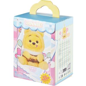 MINISO Disney Winnie The Pooh Collection Beach Vacation Blind Box Figure Vinyl Plush Pendant Model Collectible Toy for Home Decor Holiday Birthday Gifts for Girls and Boys Single Box (Random One)