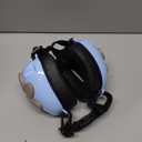 Upgraded Dog Ear Muffs for Noise Protection - 22dB NRR Noise Cancelling Headphones with Dog Paw Design, Calming Earmuffs for Thunder, Fireworks & Hunting (S, Light Blue-Gray)