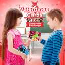 Shemira 24 Pack Valentine's Day Cards for Kids with Fidget Spinners Toys, Sensory Fidget Toys for School Classroom Valentine's Gifts Exchange, Spinners Toy for Valentine's Party Favors