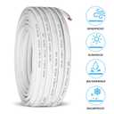 10 Gauge Marine Wire,10 AWG 30ft Duplex Marine Grade Wire Tinned Copper Oxygen-Free Insulated Red& Black Electrical Cable for Boat/Automotive/RV/Camper/Trailer