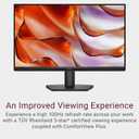 Dell 24 Monitor - SE2425HM - 23.8-inch Full HD (1920x1080) 16:9 100Hz Display, IPS Panel, 16.70 Million Colors, Anti-Glare, 1 HDMI / 1 VGA Port, TÜV Rheinland 3-Star*, Comfortview Plus - Black