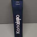 Konokyo Insulated Water Bottle 24oz Stainless Steel Sport Bottles with 3 Lids,Light Blue