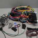 Universal 21 Circuit Wiring Harness Kit, Extra Long Wire Standard Color 17 Fuses Compatible with GM Chevy Mopar Hotrods Ratrods Chrysler Ford