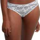 Hanes Women's Originals Bikini Panties, Breathable Stretch Cotton Underwear, Assorted, 6-pack (M)