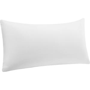 puredown 12x20 Pillow Inserts, Pack of 1, Fluffy Soft Lumbar Pillows Filled with Plump Stuffer, Rectangle Decorative Pillows for Couch, Sofa, Bed and Home Decor