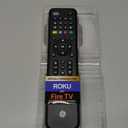 GE Universal Remote Control with Roku or Fire TV Streaming Remote Compartment, use with Samsung, Vizio, LG, Sony, Sharp, Apple TV, TCL, Smart TVs, Streaming Players, Blu-ray, DVD, 4-Device, 59046
