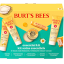 Burt's Bees Essentials Kit Gift Set, 5 Travel Size Products