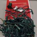 BrizLabs Clear Christmas Lights Outdoor 300 Count 69.6ft Incandescent Christmas Lights Connectable Warm White Light String UL Certified Xmas Mini Light Green Wire for Indoor Tree Holiday Party Decor