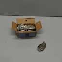 Franklin Brass (10-Pack) Self-Closing Cabinet Hinges Semi-Wrap 1/4' Overlay for Cabinet Doors Kitchen/Cabinets/Cupboards/Furniture Satin Nickel H01911K-SN-B