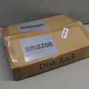 SAYZH Dish Drying Rack - Stainless Steel Dish Rack for Kitchen Counter, Large-Capacity Dish Drainer with Cutlery Holder, Kitchen Organizer for Dishes, Spoons and Forks, Black