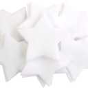 Playfully Ever After 2 Inch 60pc Stiff Felt Stars (White)
