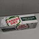 Canada Dry Zero Sugar Ginger Ale Soda, 12 fl oz cans, 12 pack (EXP 10/18/26)