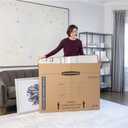 Bankers Box Medium - up to 40" TV/Picture/Mirror - Moving Box 4 Pack, 37 x 4 x 27 in (7711201)