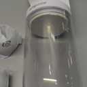 ZOFGENOW Automatic Mouthwash Dispenser for Bathroom,Bathroom Accessories 19.4 Fl Oz Dispensers with Magnetic Cups,Wall Mounted Dispenser,Suitable for All Age Groups,White