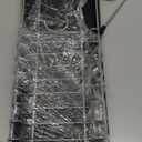 SanDream Small Dish Drying Rack with Removable Utensil Holder & Anti-Scratch Base - Stainless Steel Dish Rack, Dish Drying Rack with Drainage & Space Saving Design for Kitchen Counter, Black