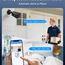 OOSSXX (4K/8.0 Megapixel & 130 Ultra Wide-Angle) 2-Way Audio PoE Outdoor Home Security Camera System Wired Outdoor Video Surveillance IP Cameras System