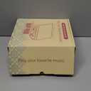 CD Player with Speakers Bluetooth Nostalgic Retro Portable CD Players for Home Wood Music Player FM Radio for HomeWired and Remote Control-Walnut Brown