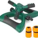 Garden Sprinkler for Lawn,Upgrade Water Sprinkler for Yard Automatic 360 Degree Rotating Irrigation Grass Water Sprinkler System,Large Area Coverage.