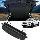 AUXKO Retractable Cargo Cover for Mazda CX-5 2025-2017, Trunk Cargo Cover Luggage Security Shade Cover for 2025 2024 2023 Mazda CX5 Shielding Shade Anti-Peeping Luggage Privacy Screen, Carbon Fiber