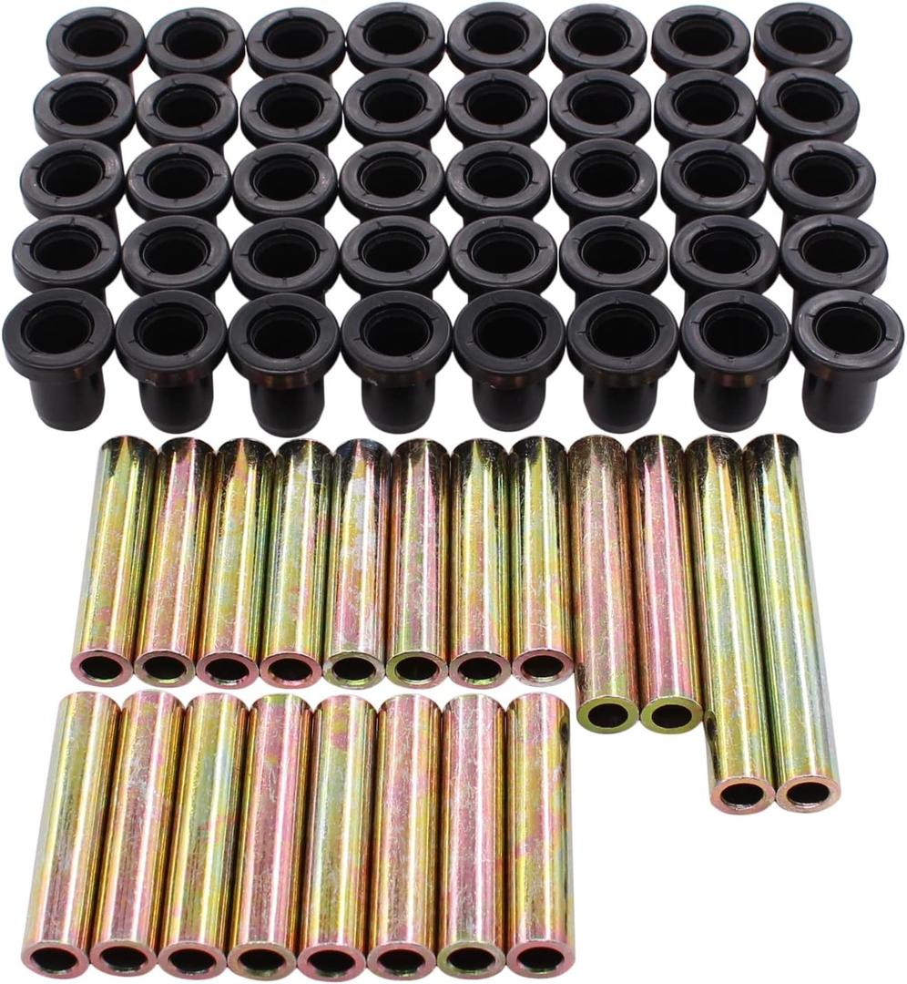 MOTOKU Front and Rear Upper Lower A Arm Shaft Bushings for Polaris Ranger 500 700 800 900, Suspension Control A-Arm Bushing Kit