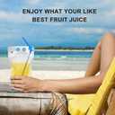 100 Pcs Drink Pouches with 100 Straw Holes, Freezable Juice Pouches, Translucent Reclosable Zipper Plastic Pouche Drink Bags for Cold & Hot Drinks for Adults and Kids