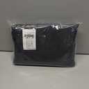 NICETOWN Black Blackout Curtain Blinds - Solid Thermal Insulated Window Treatment Blackout Drapes/Draperies for Bedroom (2 Panels, 42 inches Wide by 63 inches Long, Black)