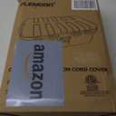 Flemoon Large Outdoor Electrical Box (12.5 x 8.5 x 5 inch), IP54 Waterproof Extension Cord Cover Weatherproof, Protect Outlet, Plug, Socket, Timer, Power Strip, Holiday Light Decoration, Black