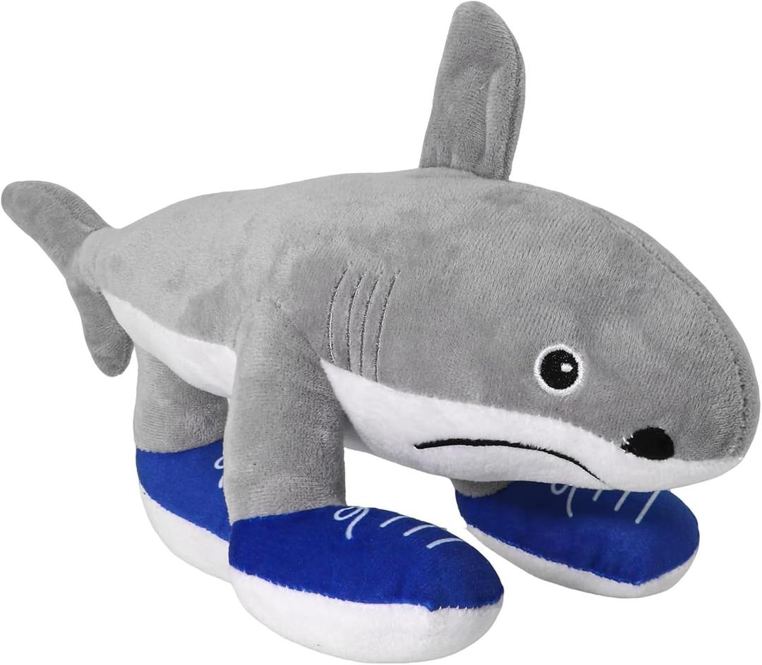13.8" Inches Tall Italian Brainrot Plush Toys Tralalero Tralala Shark Stuffed Animals Cute Plushie Weird Stuff Meme Dolls for Kids Boys Girls Birthday Christmas Funny Gift Ideas