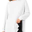 ANRABESS Women's Oversized Long Sleeve shirts Fall Workout Tunic Tops Athletic Gym Tshirts Soft Basic Tees 2026 Outfits XL
