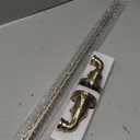 Industrial 24 Inch Towel Bar, Wall Mount Holder, Champagne Gold