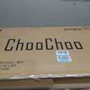 ChooChoo LED Nightstand with Charging Station and Sliding Storage, 1 Pack