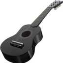 Totority Children's Guitar Toy Mini Toys for Childrens Guitar Acoustic Children's s Training Instrument Beginner for Wooden Black (53.50X17.00X5.50CM)