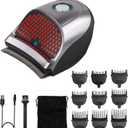 Shortcut Hair Clippers Self-Haircut Kit for Men, Shortcut Self Grooming Haircut Kit with 9 Limited Combs, USB Rechargeable Cordless Electric Hair Trimmer Professional Hair Cutting Machine