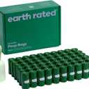 Earth Rated Dog Poop Bag Holder, Durable and Leakproof, Lavender Scented, 1 Dispenser and 900 Bags