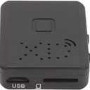 OKJHFD Ultra Thin 1080P HD WiFi Low Energy Smart Indoor Camera Mini WiFi Night Vision Camera for Business Meetings Home Security Body Detection