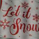 Tatuo 6 Pcs Christmas Pillow Covers Cushion Covers Decoration Christmas Pillow Cover Holiday Decor Throw Pillow Case for Sofa Couch Christmas Office Bedroom Decorations (Warm Style,18 x 18 Inch)